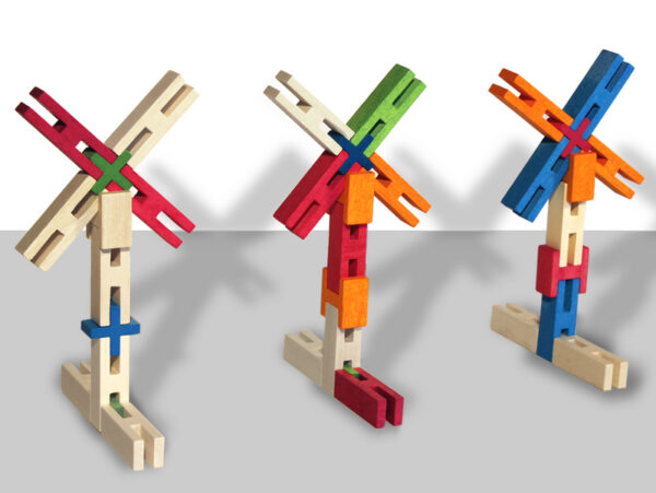 Dutch Windmill made with luco wooden toys