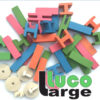 Luco Large For smart children Eco wooden Blocks Lucotoys