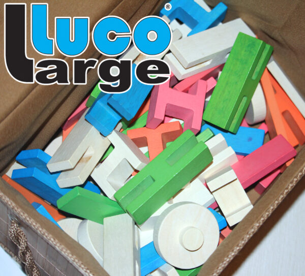 Luco Large Blocks inside box